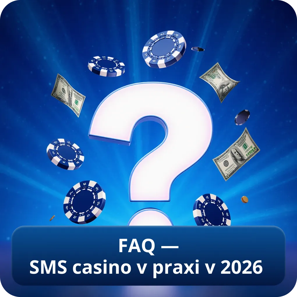 FAQ — SMS casino v praxi v 2026